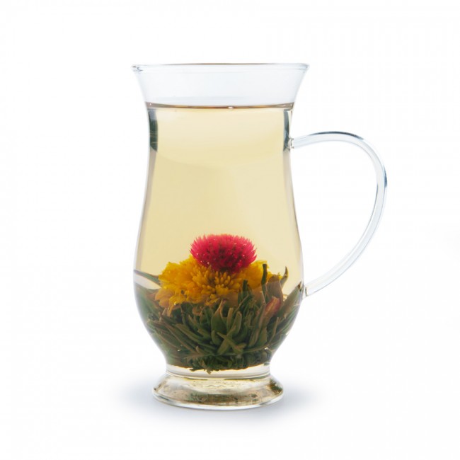 Illustration : milky flowering tea