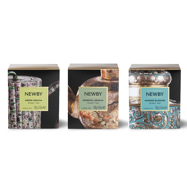 Illustration : green teas heritage trio set