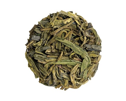 Illustration : longjing loose leaf pouch 250g