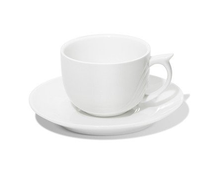 Illustration : the wave cup and saucer: teaware