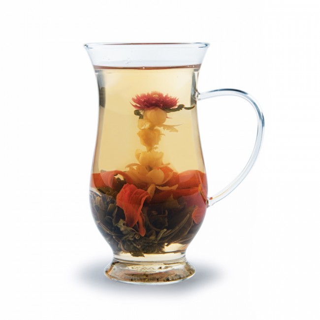 Illustration : blueberry flowering tea