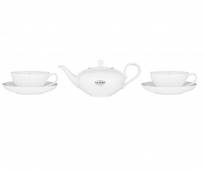 Illustration : fine bone china tea set: teaware