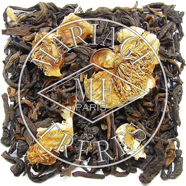 Illustration : pu-erh fleur de thé